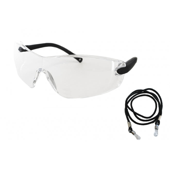 Parweld Nylon Black Frame Safety Spectacle P3410S